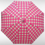 Navidad regalo moda geoméTrica esTéTica paTrones parasoles mujeres 5 plegable paraguas Teléfono celular paraguas