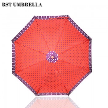New products promotions umbrella autoopen three folding umbrella chine parasol with your logo