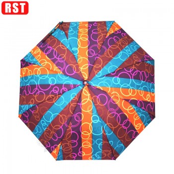RST new arrival 3 fold umbrella traditional designer umbrella with your logo