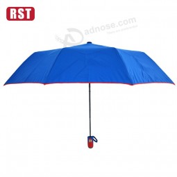 Lady 3 pli auToopen mulTi couleur prix de gros parapluie