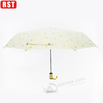 아름 다운 세 접는 우산 다이아몬드 일본 uv 보호 크리스탈 우산
