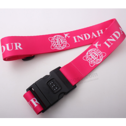 Fashion logo custom luggage belt nice quality