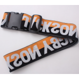 China supplier custom design woven logo luggage belt