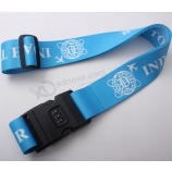 Silkscreen printing custom logo luggage belt wholesale