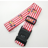 Full Color Printing Polyester Luggage Strap Trolley School Bags Belt