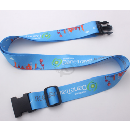 Verstellbares, personalisiertes Gepäckband aus Polyester mit Skalenverschluss