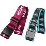 Custom Logo Polyester Adjustable Luggage Strap belt