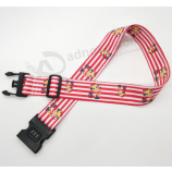 Adjustable travel baggage belt custom made luggage straps