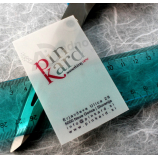 Erstklassige matte klare PVC-Geschäfts-Visitenkarten