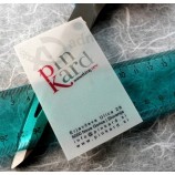 Klare bereifte Plastik vip Geschäfts-Visitenkarten