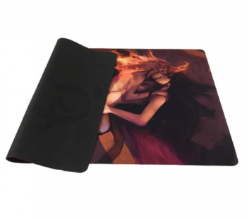 Não-Almofada de patim personalizado impressão borracha mouse pad