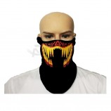 High quality Wireless Fashion masquerade neon el mask