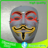 Nuova maschEra dEl partito dEl prodotto dEl El pEr il masquEradE masquEradE dElla maschErina dEl partito di disEgno sEmplicE, maschErina di lampEggio dEl El