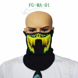 PartEi Cosplay El blinkEndE DrahtmaskE führtE MaskEradEmaskE
