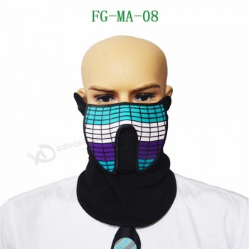 2018 卸売輝く音の活性化されたlEdマスク顔フェイスマスクをリードした