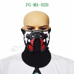 Halloween Party Plastic Glow LED Mask el Cosplay mask