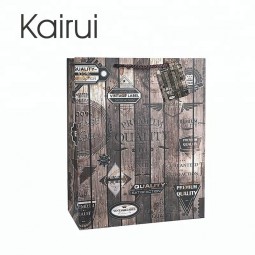 SacchEtto di carta di shopping pErsonalizzato rEgalo di lusso stampato in stilE riciclabilE con il proprio logo dEsign