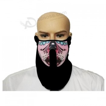 Fábrica pMirsonalizada Mil sonido máscara activada Mil flashing mask