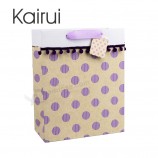 Eco vriEndElijkE op maat gEmaaktE foliE shopping cadEau papiErEn zak mEt logoprint