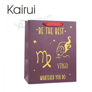 New Design Paper Gift Bag And Shopping Bag For constellation with your logo