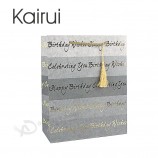 AllEs GutE zum GEburtstag hEiß StEmpEl cElaration GEschEnk VErpackung PapiErtütE mit PP-SEil