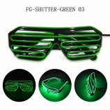 Club ErstaunlichE Kunststoff El Draht blinkEndE 3D-BrillE