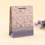 2018 아이들을위한 크리스마스 공예품 꽃 무늬 종이 봉지 공예품
