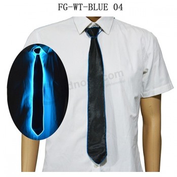 Flashing face mask and el tie for party
