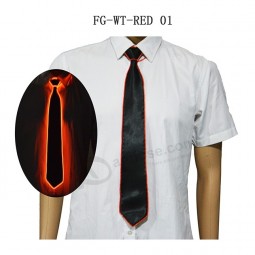 EL wire light ties costume light up christmas tie manufacturer
