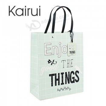 Custom Stripping Paper Matte Lamination paper shopping bag