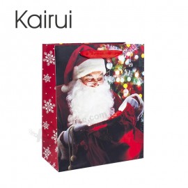 оптовый новый бумажный мешок рождества цены цены оптовой продажи с ручкой