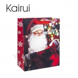 Gros nouvEau dEsign usinE prix Noël papiEr sac avEc poignéE