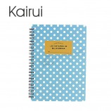 Factory directly customized stationery custom size sprial notebook school for students