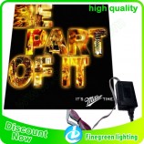 El AnzEigE E-TintEnkarton WErbung/ El Phosphor./El PapiEr ElPlakat Brauch
