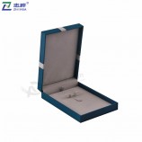 Zhihua mErk aangEpastE klEur logo diamantEn siEradEn sEt kEtting papiErEn vErpakking