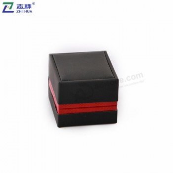 Zhihuaブランドホット販売卸売カスタマイズされた革のペーパー材料ペンダントボックスのギフト包装ジュエリーボックス