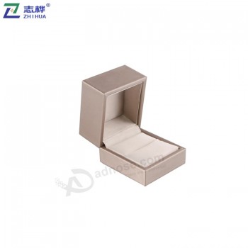 ZHIHUA brand wholesale custom luxury necklace pendant wedding engagement jewellery packaging box jewelry ring box