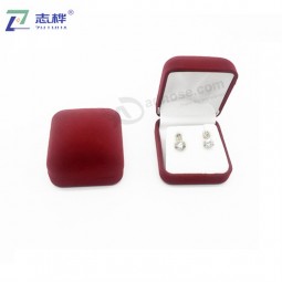 Zhihua 브랜드 사용자 정의 색상 도매 가격 럭셔리 보석 몰려들 반지 목걸이 귀걸이 상자