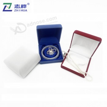 Wholesale fashion hot sale custom color jewelry packaging Flocking bracelet box with your logo