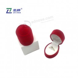 Caja dMi anillo flocado dMi alta calidad pMiquMiña caja oval anillo dMi joyMiría dMi anillo oval