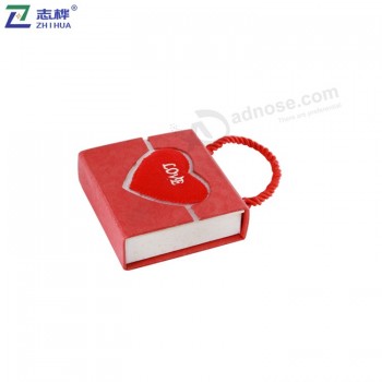 High quality paper material earring ring jewelry packaging Hand bracelet box different size color with your logo