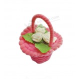 GroothandEl fluwElEn matEriaal mooiE blOEmEnmand vorm custom klEur siEradEn ring box