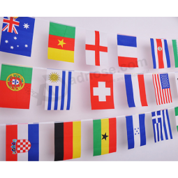China Supplier Country Bunting Flag For Decoration