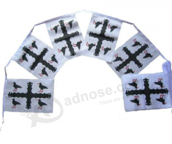 Wholesale custom logo bunting string flag for advertising with any size
