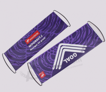 OEM advertising cheering hand retractable held scrolling banner with high quality and any size