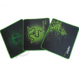 Tapis de souris grand jeu personnalisé avec bord de couture