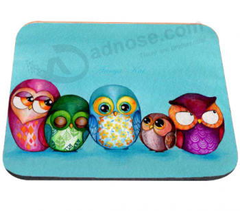 Factory supply natural rubber sublimation mousemat