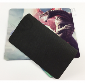 OEM design printed cloth rubber mouse pad