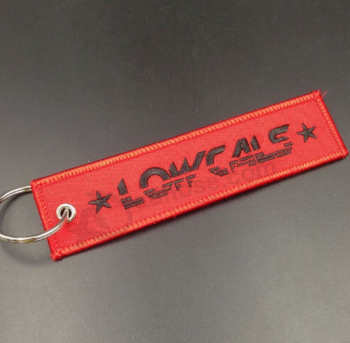 High quality new design embroidered key chain/keychain