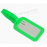 Custom pvc cool luggage tag with low moq